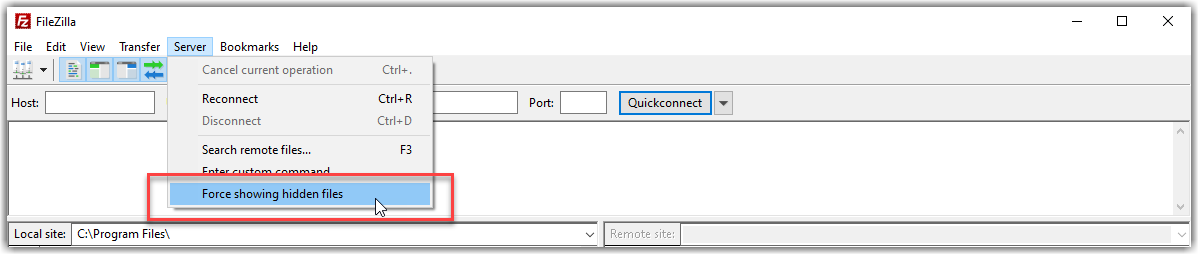 ftp-filezilla-server-enable-viewing-hidden-files.png
